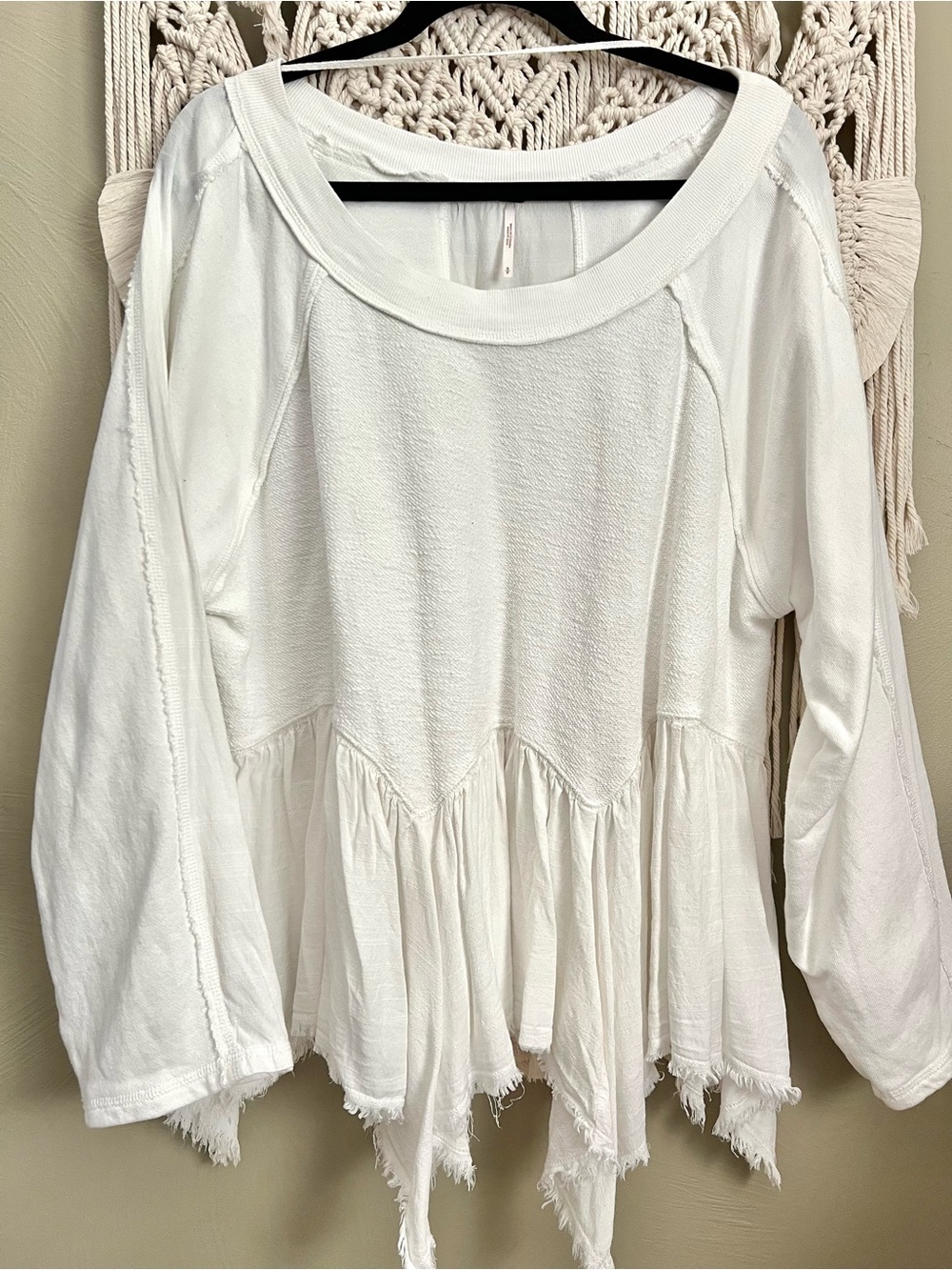 Free People Asymmetrical Pullover